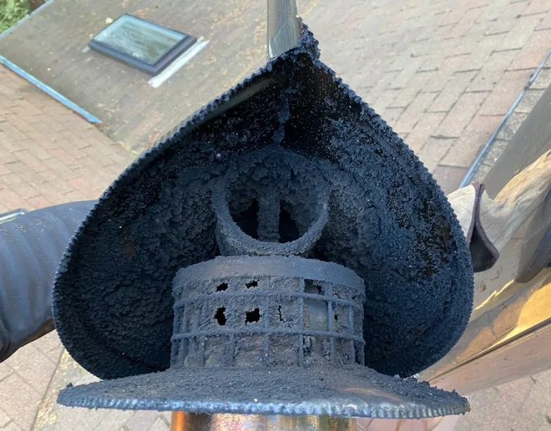 Chimney Cap Install work photo