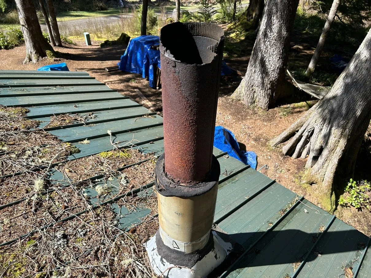 Chimney Inspection work photo