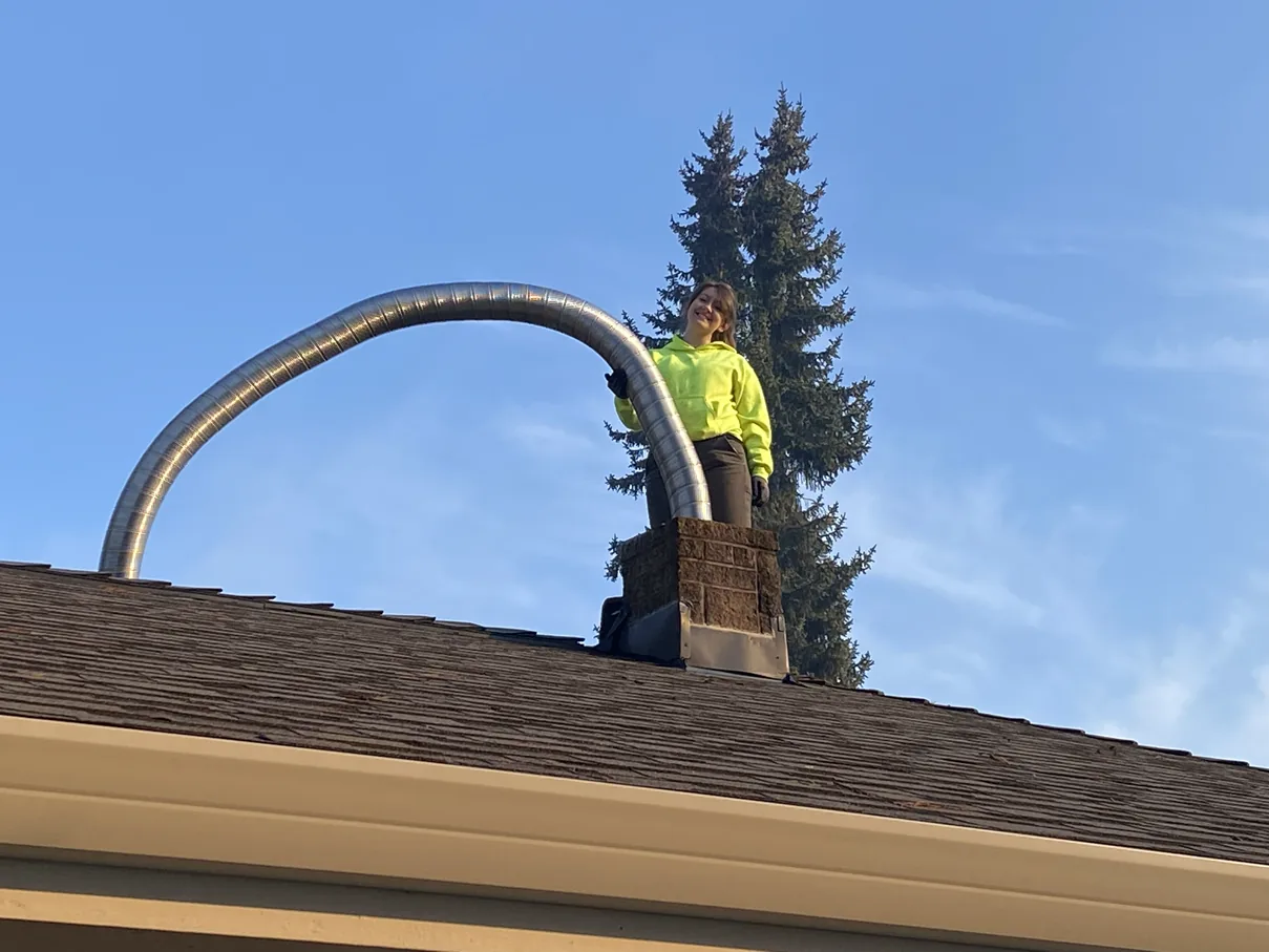 Chimney Liners work photo