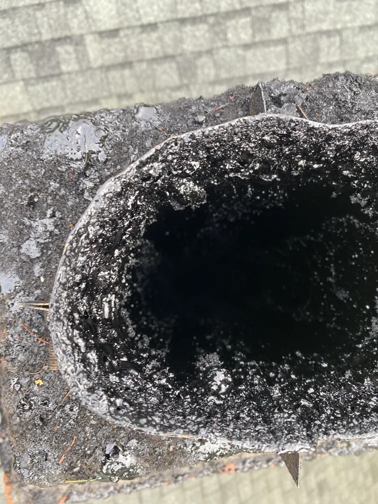 Chimney Sweep work photo