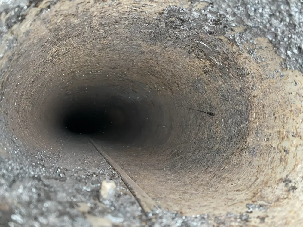 Chimney Sweep work photo