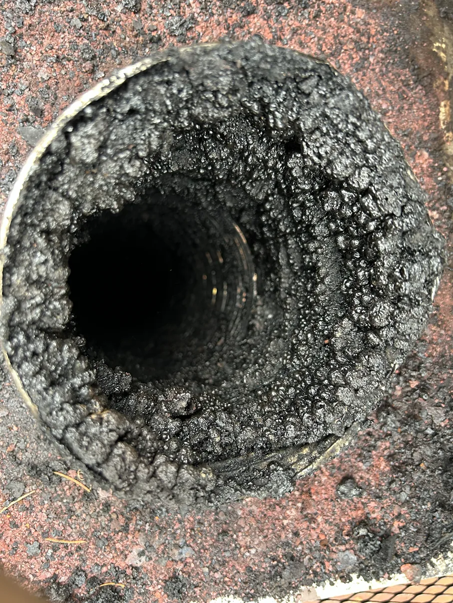 Chimney Sweep work photo